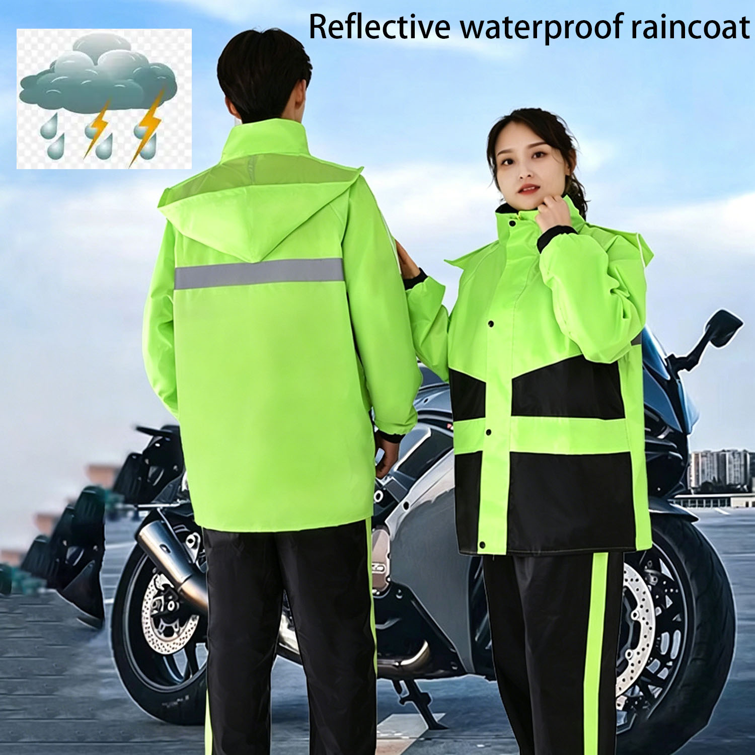Motorcycle Gear Mens - Jas Hujan Sepeda Motor Pria Wanita